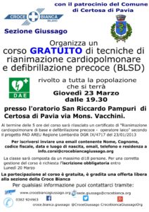 Corso gratuito PAD Oratorio Certosa di Pavia ed.2